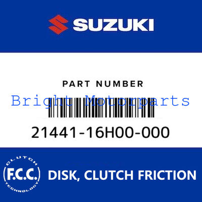 FCC Original Paper-based Motorcycle Clutch Plate for Suzuki FK110, FW110, FL125