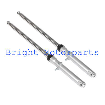 670 mm Suspensión de horquilla delantera de motocicleta de aleación metálica de repuesto para Honda CG125 CG150