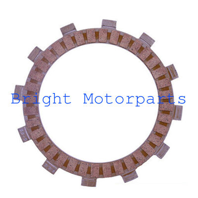 Disco de fricción de embrague y placa de embrague de papel original de FCC para Hyosung GT250 GT250R GV250 con diámetro exterior de 134 mm